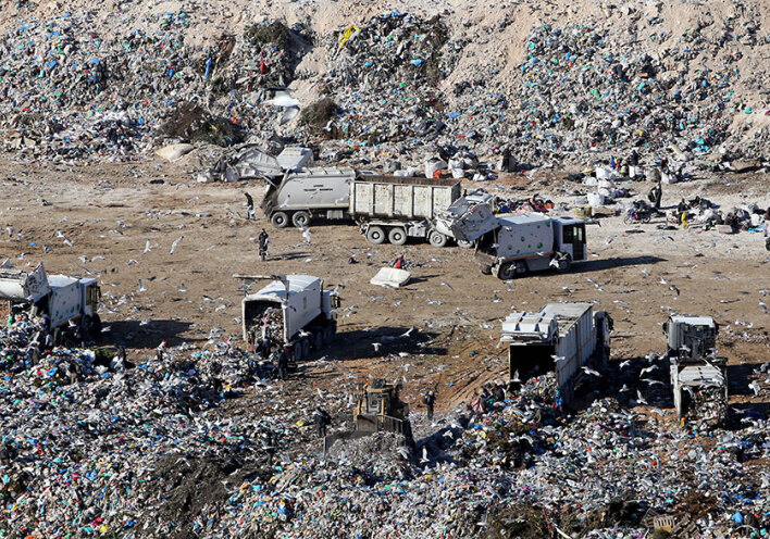 Η χωματερή στον Δήμο Φυλής