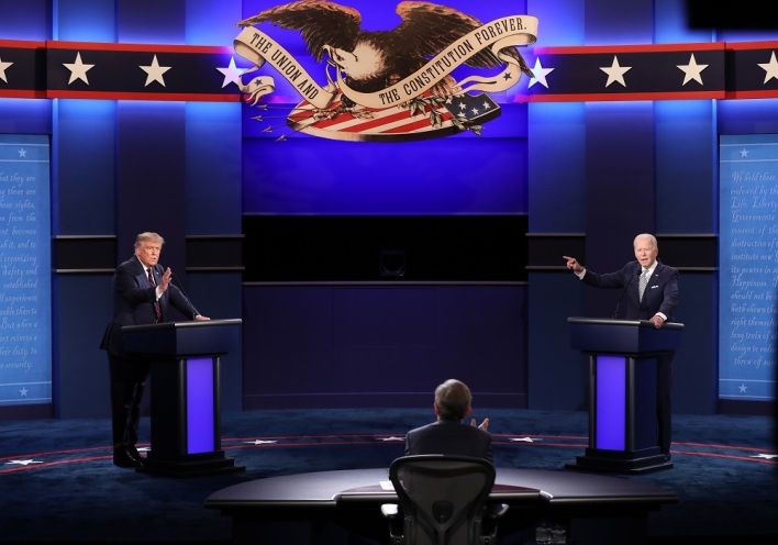 Debate Ντόναλντ Τραμπ- Τζο Μπάιντεν