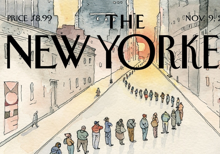 «America Line», το νέο εξώφυλλο του The New Yorker 