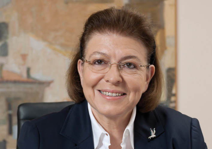 Η Λίνα Μενδώνη, Υπουργός Πολιτισμού και Αθλητισμού