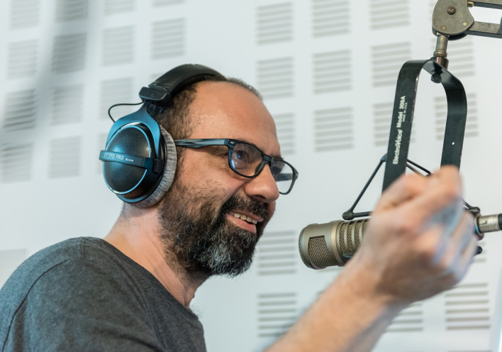 Ο δημοσιογράφος Νίκος Ζαχαριάδης