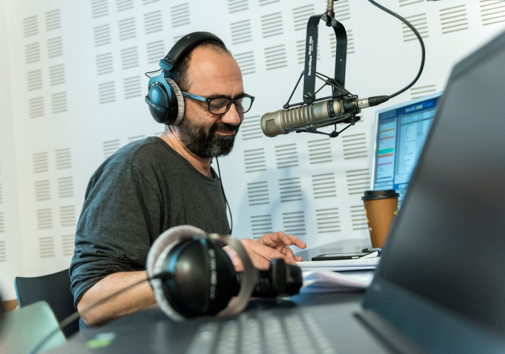 Ο δημοσιογράφος Νίκος Ζαχαριάδης