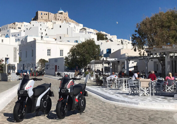 Seat MÓ eScooter 125 στην Αστυπάλαια