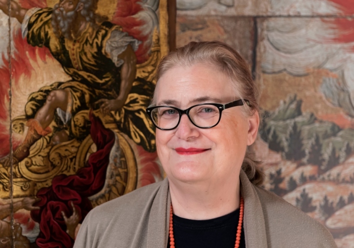 H Αικατερίνη Δελλαπόρτα, διευθύντρια του Βυζαντινού & Χριστιανικού Μουσείου