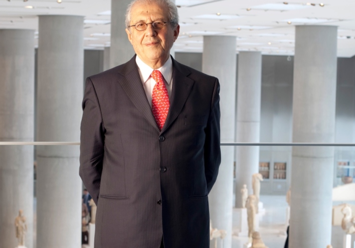 Ο Δημήτρης Παντερμαλής, πρόεδρος του Μουσείου Ακρόπολης