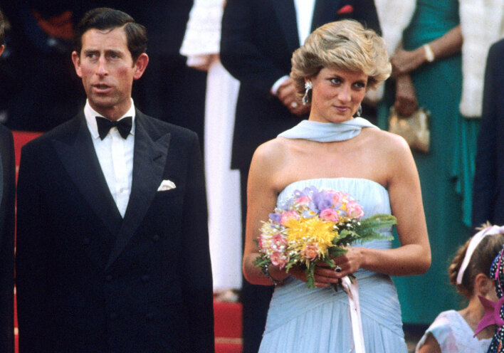 Ο πρίγκιπας Κάρολος και η πριγκίπισσα Νταϊάνα