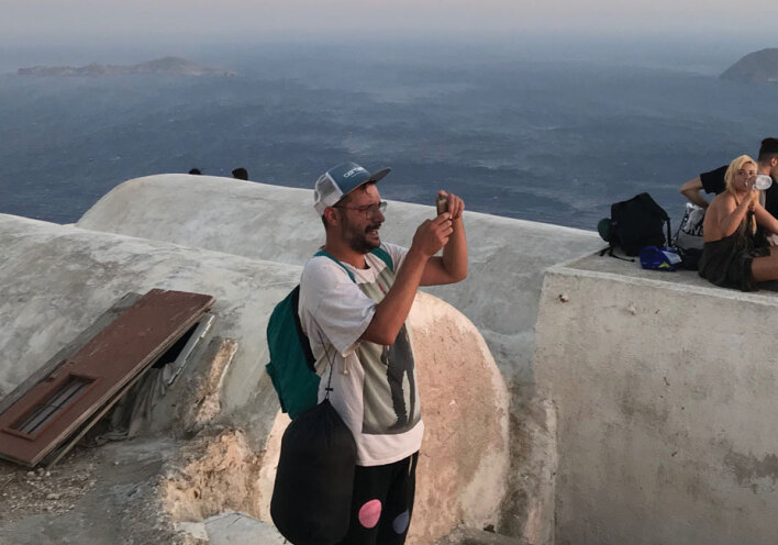 Ο Παύλος Χάππιλος στην Ανάφη