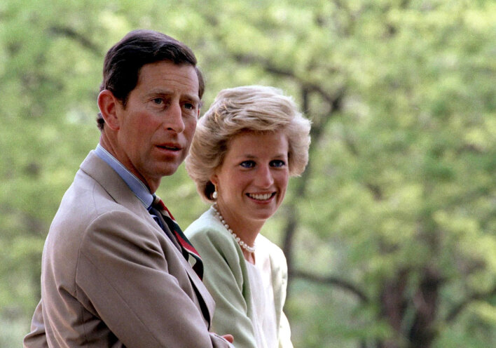 Ο πρίγκιπας Κάρολος και η πριγκίπισσα Νταϊάνα