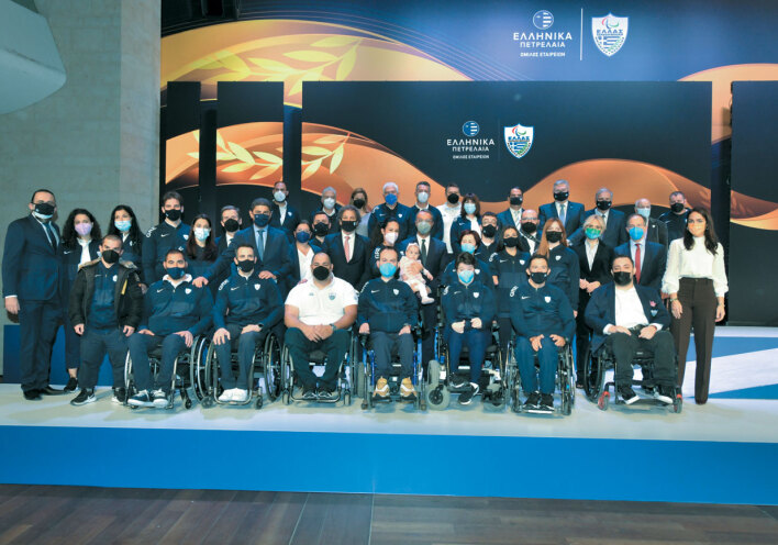 Ο Όμιλος Ελληνικά Πετρέλαια στηρίζει την Ελληνική Παρολυμπιακή Επιτροπή