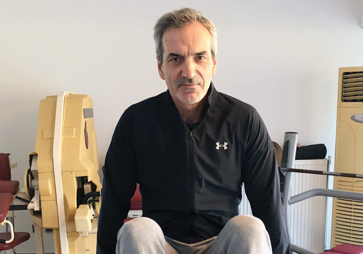 O personal trainer Γιάννης Μπούρας