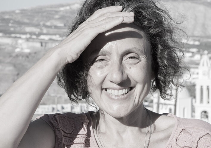 Η ποιήτρια Μαρία Τοπάλη