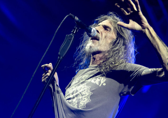 Στιγμιότυπο από τη sold out συναυλία των Nightstalker στην Τεχνόπολη