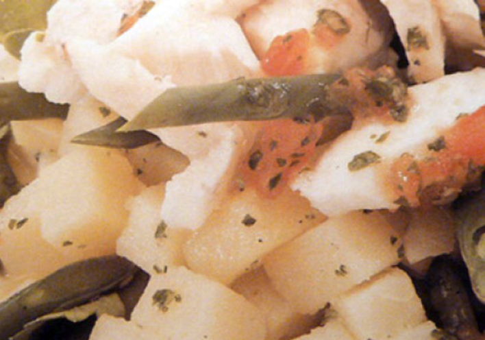 Σαλάτα με μπακαλιάρο