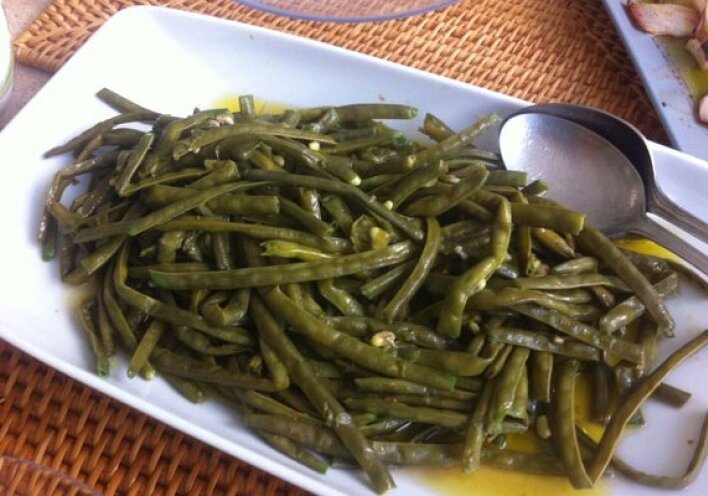 Σαλάτα αμπελοφάσουλα…τούρμπο