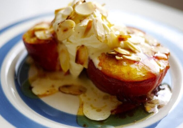 Ροδάκινα στο…φούρνο!