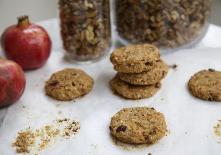 Μελένια νηστίσιμα υγιεινά μπισκότα