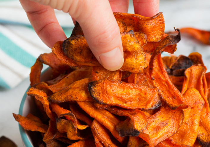 Εύκολα τσιπς καρότου