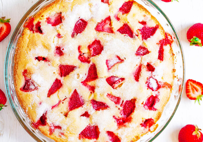 Μια εύκολη φραουλόπιτα