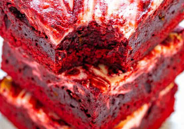 Red Velvet Brownie Cheesecake