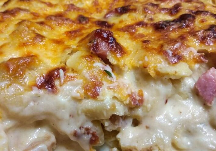 Τορτελίνια αλά Mac n Cheese στον φούρνο