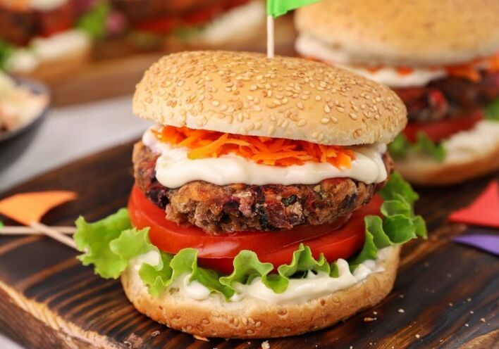 Burger λαχανικών