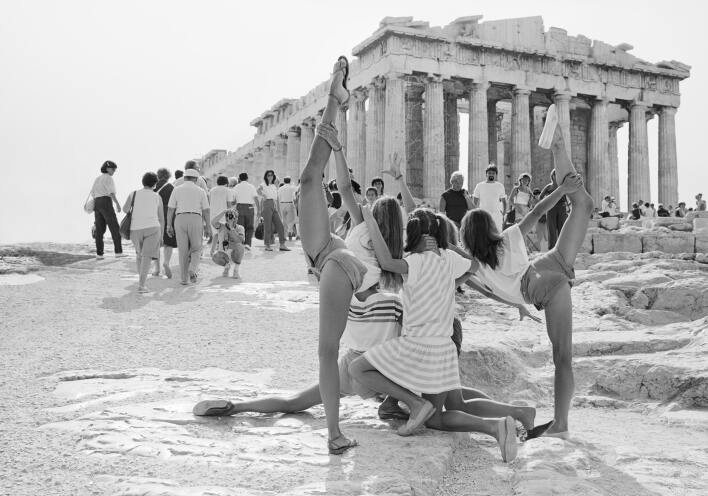 Φωτογραφία της Ακρόπολης τη δεκαετία του 1980 από τον Tod Papageorge