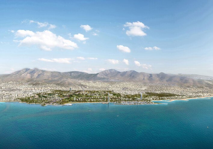 Έργα ανάπλασης Ελληνικού - Lamda Development