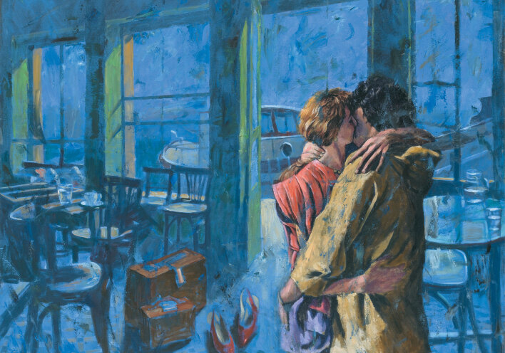 Έργο «Το φιλί», του Παύλου Σάμιου