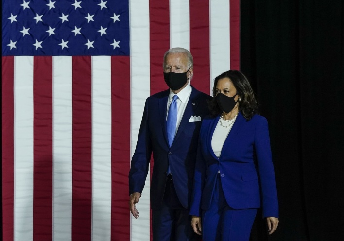 Τζο Μπάιντεν, Κάμαλα Χάρις