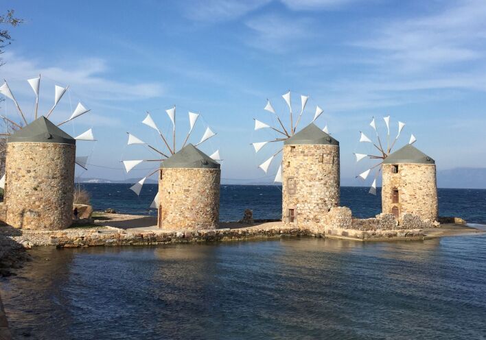 Μύλοι στη Χίο