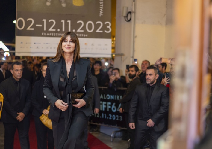 Μόνικα Μπελούτσι: Στιγμιότυπα από την επίσκεψη στη Θεσσαλονίκη - Καλεσμένη του 64ου ΦΚΘ η διάσημη Ιταλίδα ηθοποιός - Η εκδήλωση στο Ολύμπιον.