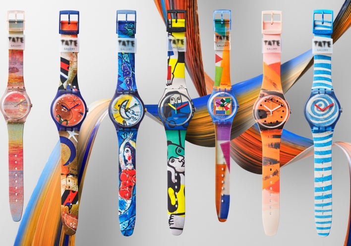 Swatch X Tate Gallery: Η νέα σειρά ρολογιών 