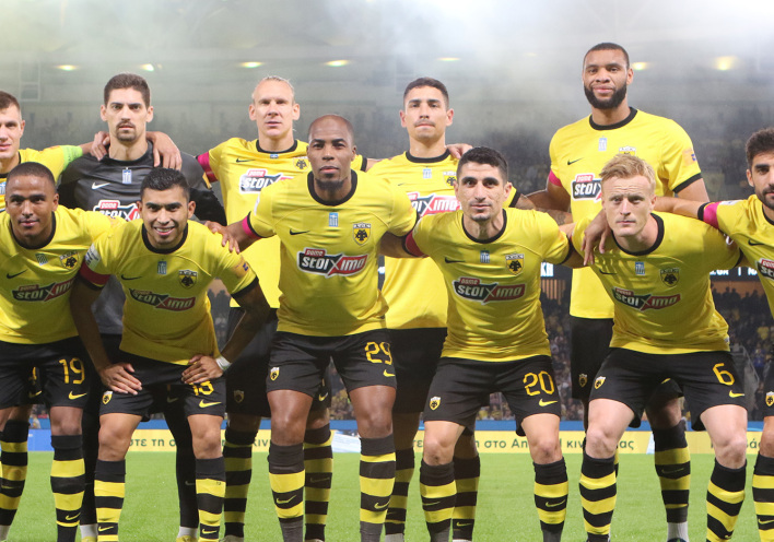 Οι παίκτες της ΑΕΚ