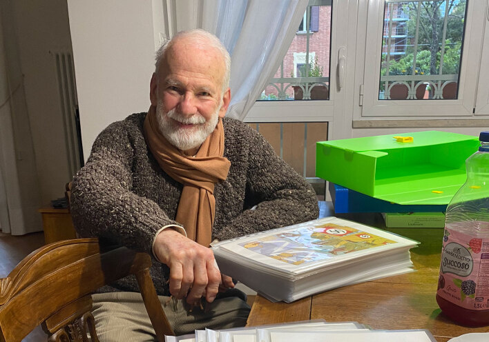 Ένα απόγευμα με τον Vittorio Giardino στην Μπολόνια