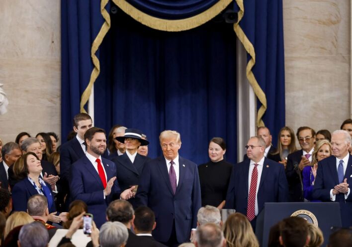 Η ορκωμοσία του Ντόναλντ Τραμπ σε 25 εικόνες