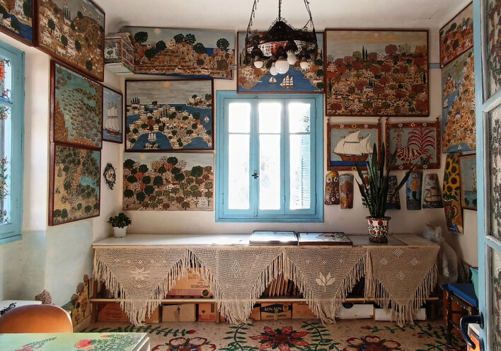 Χρήστος Τσίντζου | Το ζωγραφισμένο σπίτι στα Σεπόλια