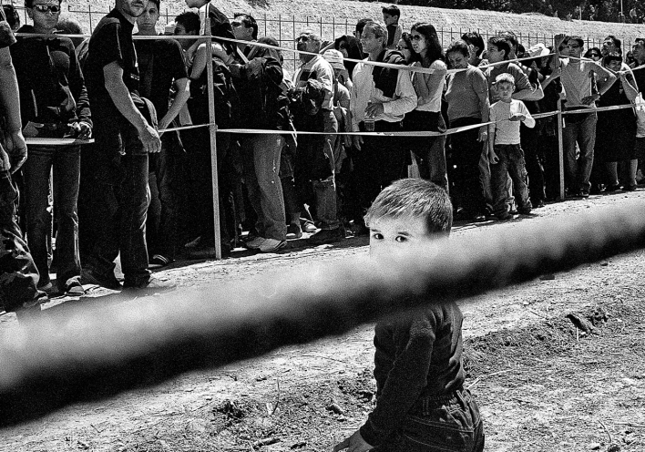 Η νεκρή ζώνη στο Λήδρα Πάλας, στη Λευκωσία, 2003
