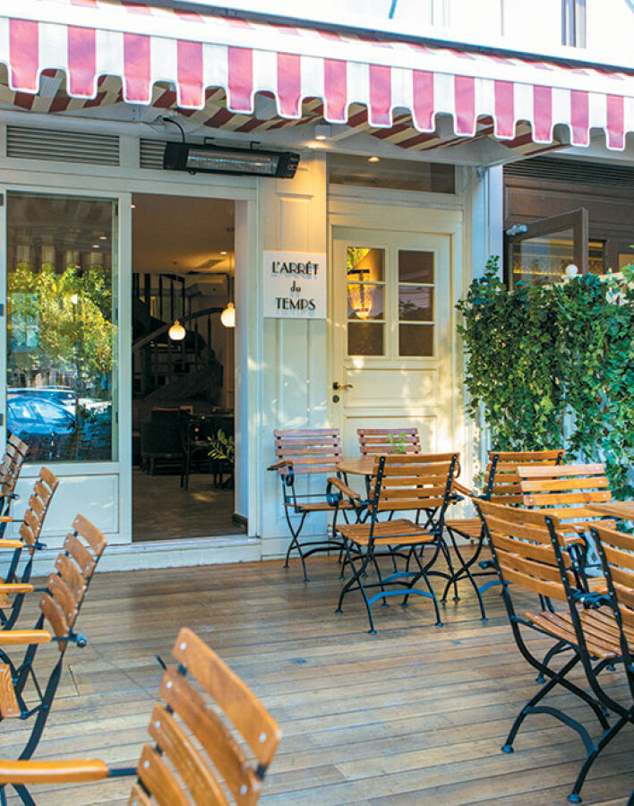 L’ arrêt  du temps