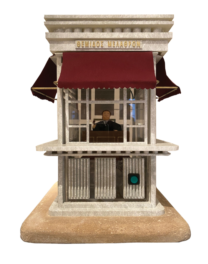 Τριδιάστασες  μινιατούρες περιπτέρων του Καναδού καλλιτέχνη Ανδρέα Finch