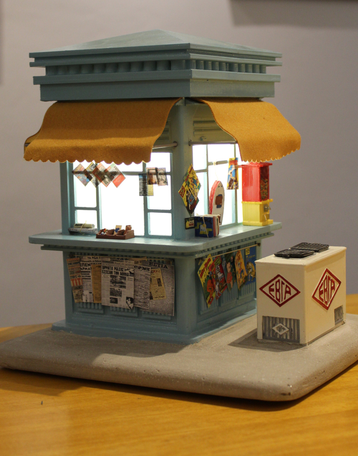 Τριδιάστασες  μινιατούρες περιπτέρων του Καναδού καλλιτέχνη Ανδρέα Finch