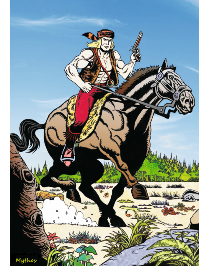 Μπλεκ, Eκδόσεις Mikros Iros Publications, Εικονογράφηση: Κώστας Φραγκιαδάκης