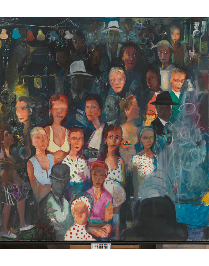 Έργο του Εδουάρδου Σακαγιάν – Βόλτα νυχτερινή (2002-2003)