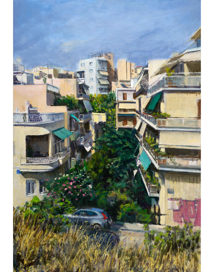 «Οδός Άγρας», έργο του Αντώνη Σκαμπαβιρία