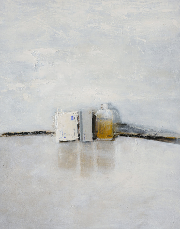 Έργο του Γιώργου Κρανίου "Betadine White Wall"