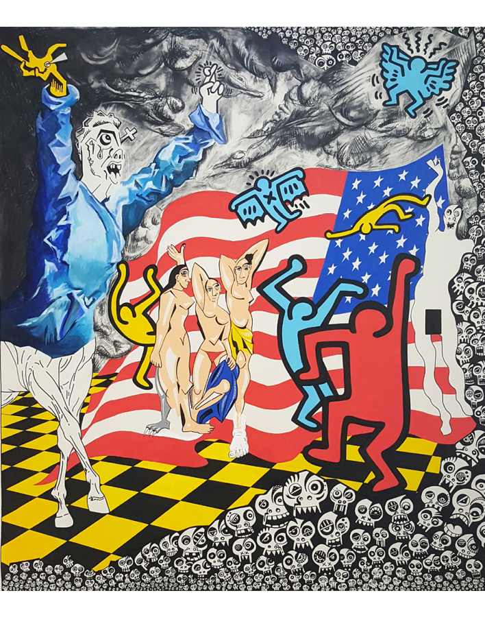 Έργο του εικαστικού Γιώργου Τζινούδη. Ένας ασυμβίβαστος δημιουργός.