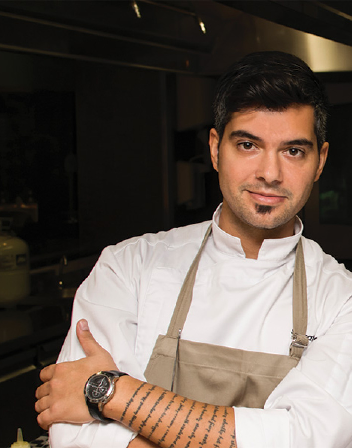 Nyn Esti - Ο βραβευμένος chef  Σταμάτης Μισομικές