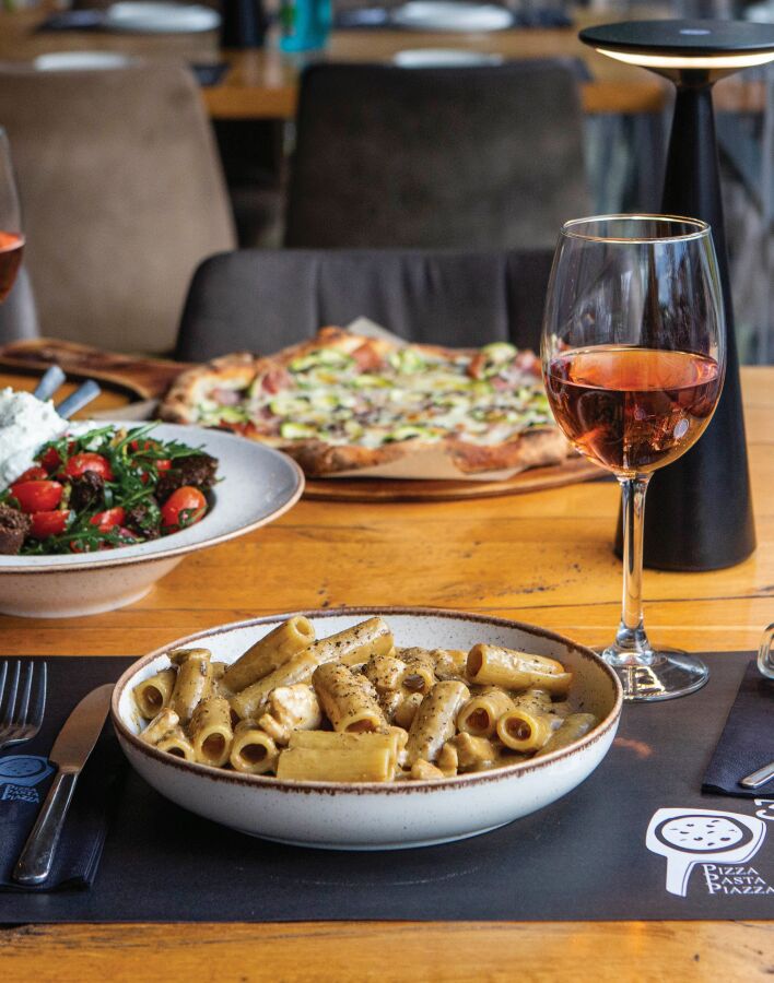 P3 Pizza, Pasta, Piazza