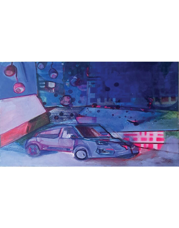 Έργο της εικαστικού Αλεξάνδρας Μαράτη