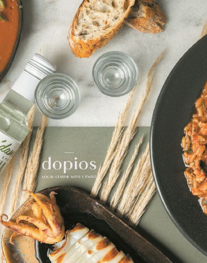 Dopios: Το σύγχρονο μεζεδοπωλείο της πλατείας Αγίων Θεοδώρων