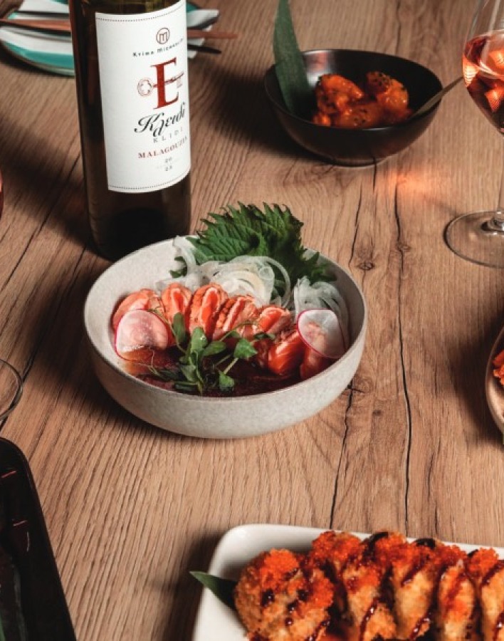 Ziya Wine Bar: Για αυθεντικό sushi, εκλεκτή ποικιλία κρασιών και μοναδική ατμόσφαιρα